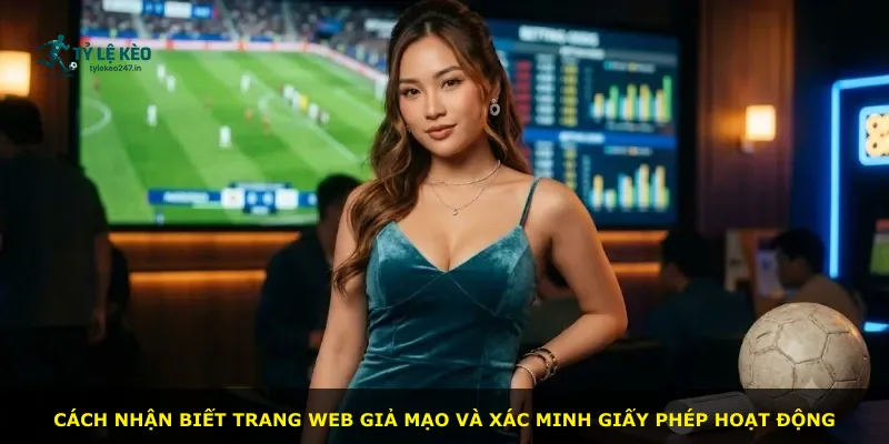 Cách nhận biết trang web giả mạo và xác minh giấy phép hoạt động