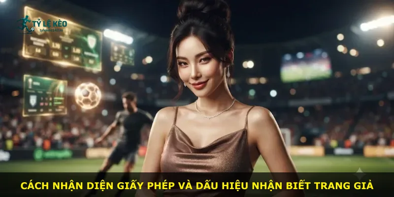 Cách nhận diện giấy phép và dấu hiệu nhận biết trang giả