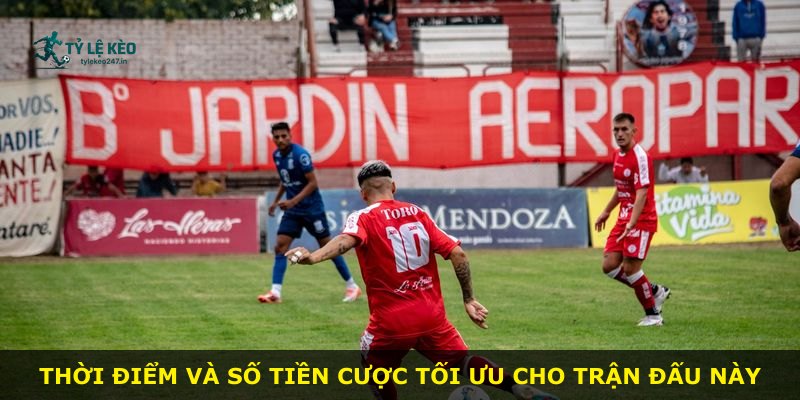 Thời điểm và số tiền cược tối ưu cho trận đấu này