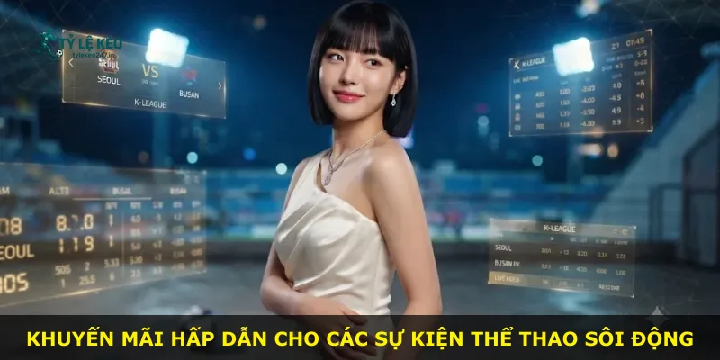 Khuyến mãi hấp dẫn cho các sự kiện thể thao sôi động