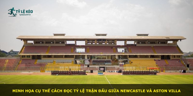 Minh họa cụ thể cách đọc tỷ lệ trận đấu giữa Newcastle và Aston Villa