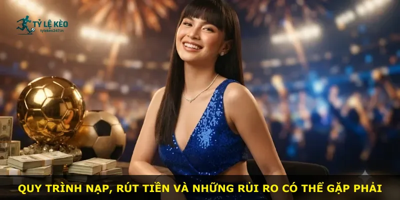 Quy trình nạp, rút tiền và những rủi ro có thể gặp phải