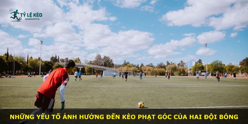 Những yếu tố ảnh hưởng đến kèo phạt góc của hai đội bóng