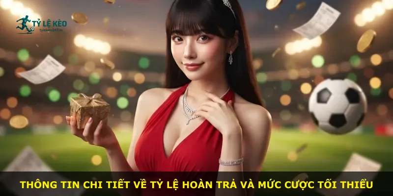 Thông tin chi tiết về tỷ lệ hoàn trả và mức cược tối thiểu