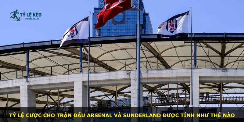 Tỷ lệ cược cho trận đấu Arsenal và Sunderland được tính như thế nào